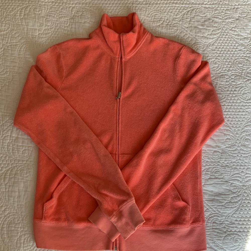 Super cute Juicy Couture size L terry track jacket